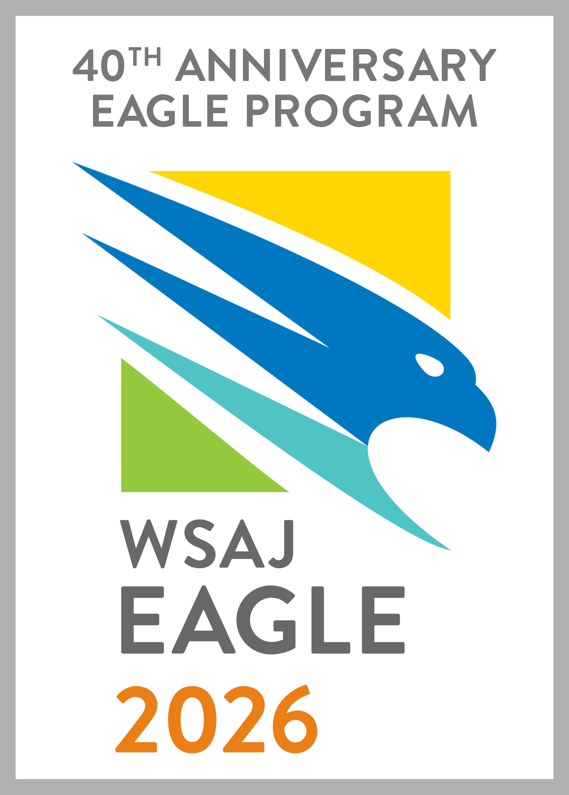 WSAJ Eagle badge 2026